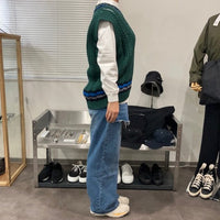 COOHEM  / SUKASHI TILDEN KNIT V/T GREEN