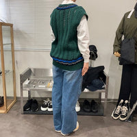 COOHEM  / SUKASHI TILDEN KNIT V/T GREEN