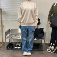 Yonetomi  / WAVE COTTON KNIT P/O 　SOLID