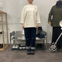 WALLA WALLA SPORT/ 9oz 3/4 FOOTBALL TEE IVORY 