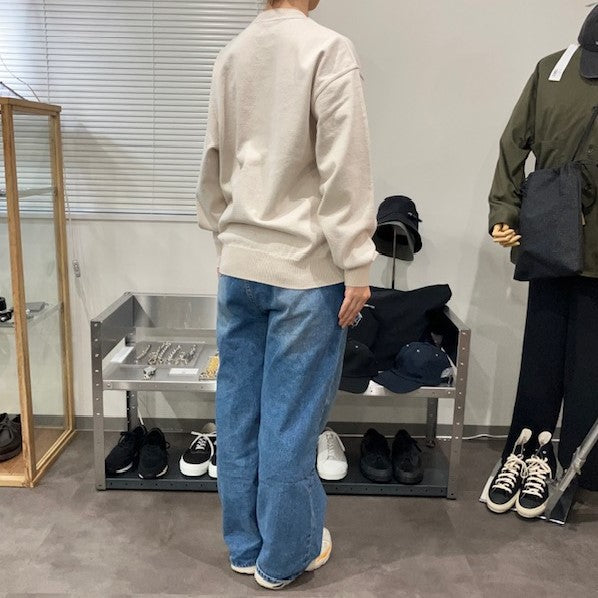 Yonetomi  / WAVE COTTON KNIT P/O 　SOLID