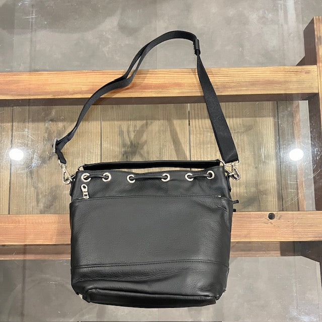 FADEN/ Leather High Spec Kinchaku Bag「008_Lou_Parallel」