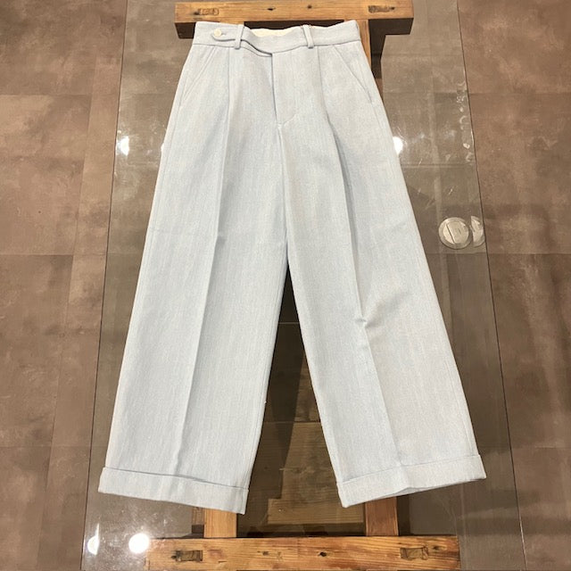 HAVERSACK / ブリーチデニム　バギーパンツ