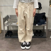 HAVERSACK /オーガニック強撚ツイル　５ポケットパンツ