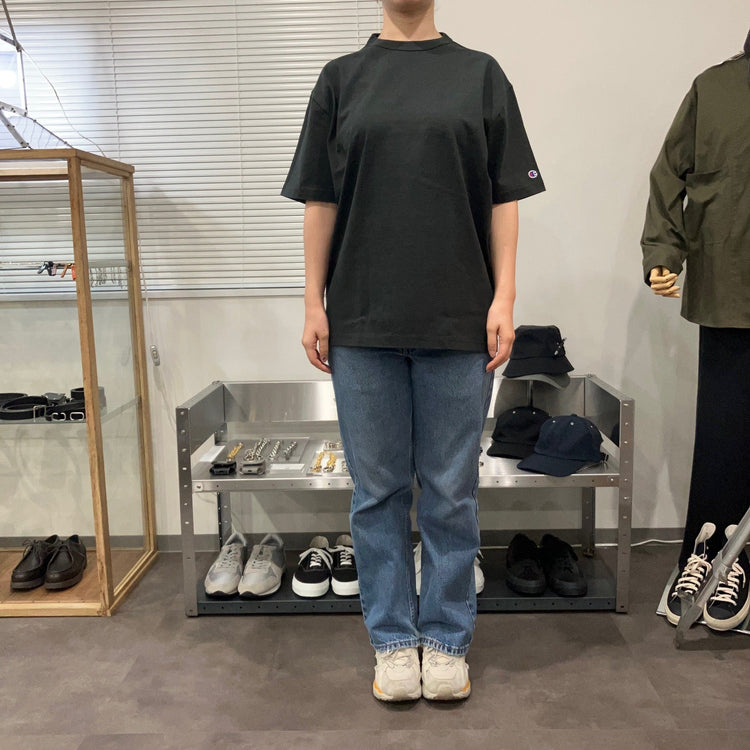 Champion / T1011 ショートスリーブTシャツ BLACK