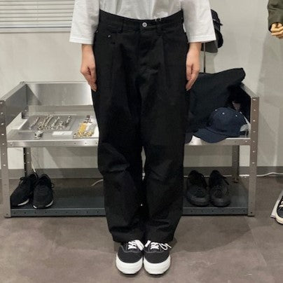 HAVERSACK /オーガニック強撚ツイル　５ポケットパンツ