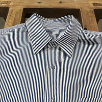 BURLAP OUTFITTER/  L/S B.B.SHIRT STRIPE WHITE/BLUE