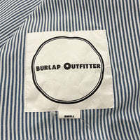 BURLAP OUTFITTER/  L/S B.B.SHIRT STRIPE WHITE/BLUE