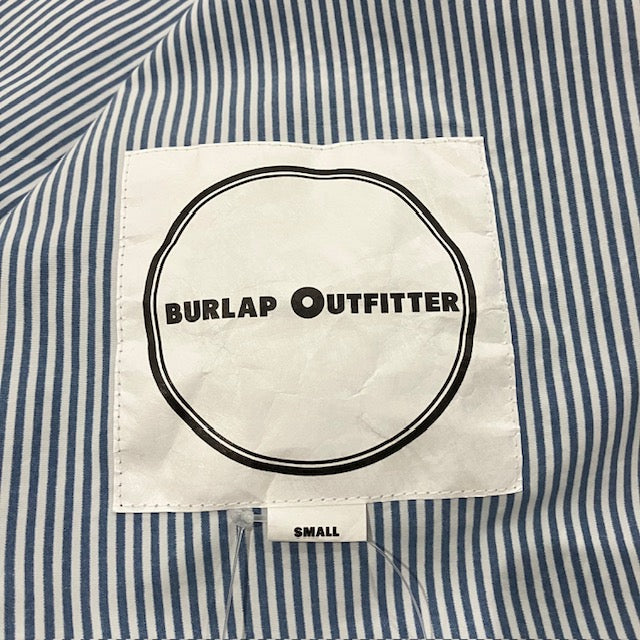 BURLAP OUTFITTER/  L/S B.B.SHIRT STRIPE WHITE/BLUE