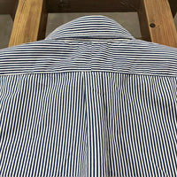 BURLAP OUTFITTER/  L/S B.B.SHIRT STRIPE WHITE/BLUE