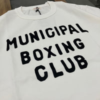 A.G.SPALDING&BROS   ARCHIVE GRAPHIC TEE MUNICIPAL BOXING CLUB WHITE