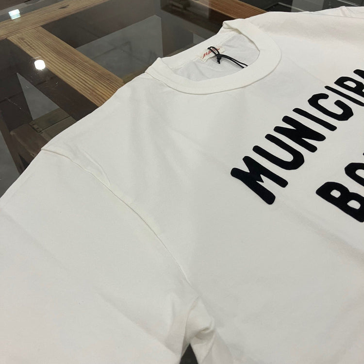 A.G.SPALDING&BROS   ARCHIVE GRAPHIC TEE MUNICIPAL BOXING CLUB WHITE