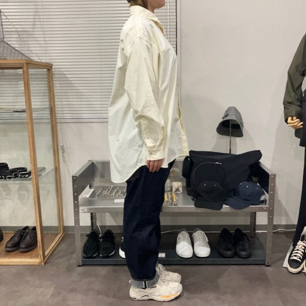 BURLAP OUTFITTER/  L/S B.B.SHIRT OFF WHITE