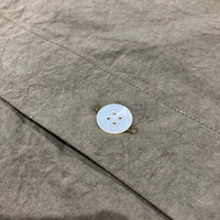 HAVERSACK / C/Lタイプライター　バンドカラーシャツ KHAKI