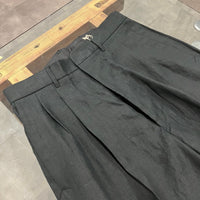 HAVERSACK / High-waisted 2-pleat wide-leg pants
