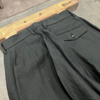 HAVERSACK / High-waisted 2-pleat wide-leg pants