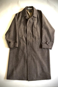 HAVERSACK  ブランケットツィードバルカラーコート 472609 BROWN