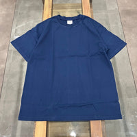 Yonetomi / NEW BASIC GARMENT DYED T-SHIRT NAVY