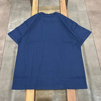 Yonetomi / NEW BASIC GARMENT DYED T-SHIRT NAVY