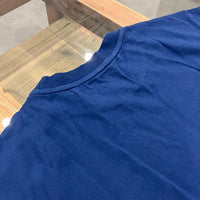 Yonetomi / NEW BASIC GARMENT DYED T-SHIRT NAVY