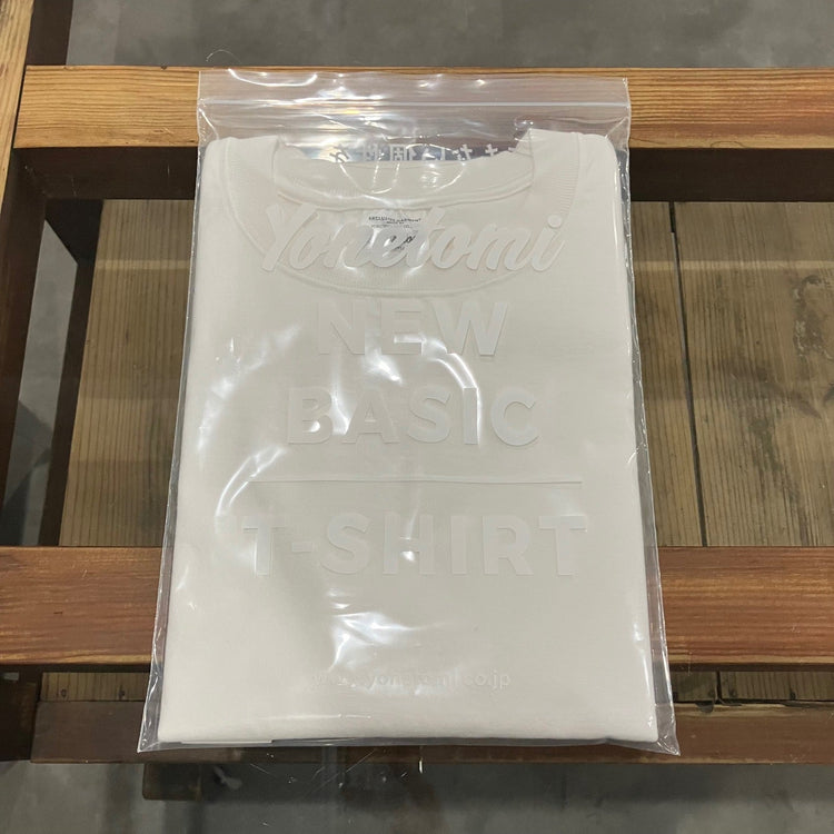Yonetomi NEW BASIC T-SHIRT WHITE
