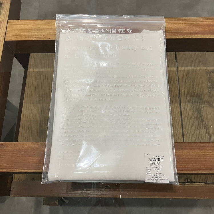 Yonetomi NEW BASIC T-SHIRT WHITE