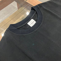 Yonetomi  NEW BASIC T-SHIRT BLACK