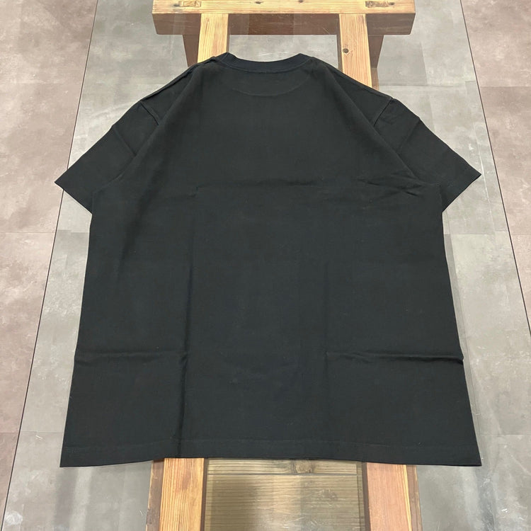 Yonetomi  NEW BASIC T-SHIRT BLACK