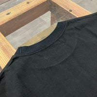 Yonetomi  NEW BASIC T-SHIRT BLACK