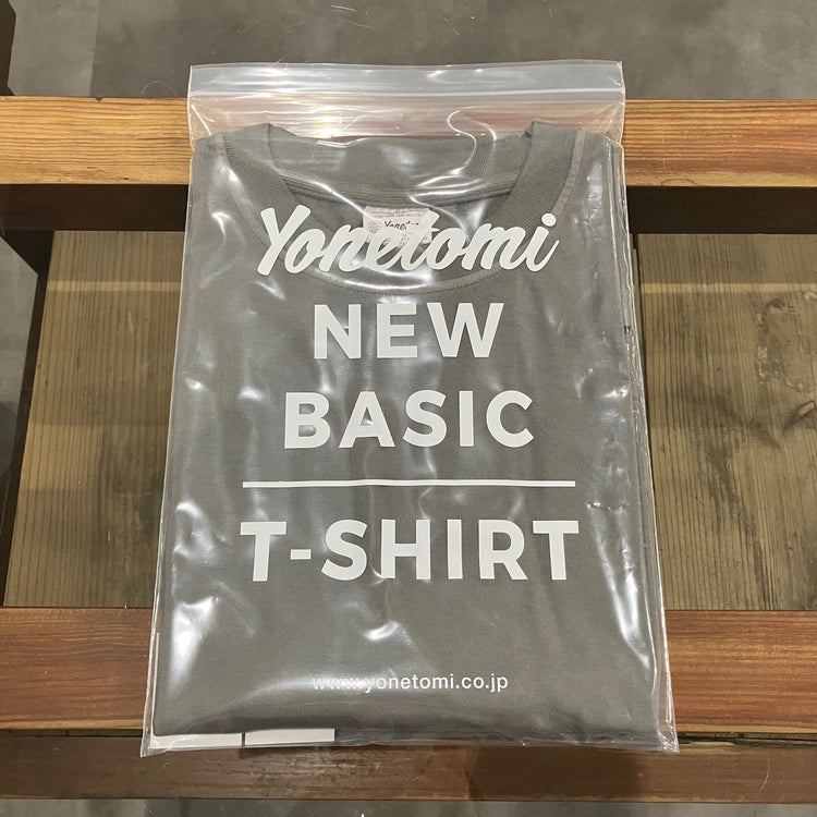 Yonetomi / NEW BASIC GARMENT DYED T-SHIRT