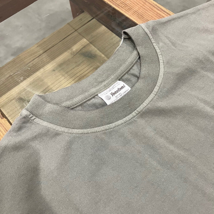 Yonetomi / NEW BASIC GARMENT DYED T-SHIRT