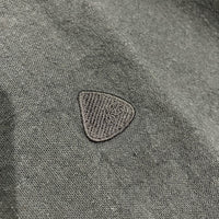 maillot / linen rich polo shirt-Tee BLACK 