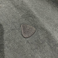 maillot / linen rich polo shirt-Tee BLACK