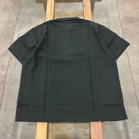 maillot / linen rich polo shirt-Tee BLACK 