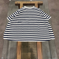 maillot / border flair s/s Tee NAVY