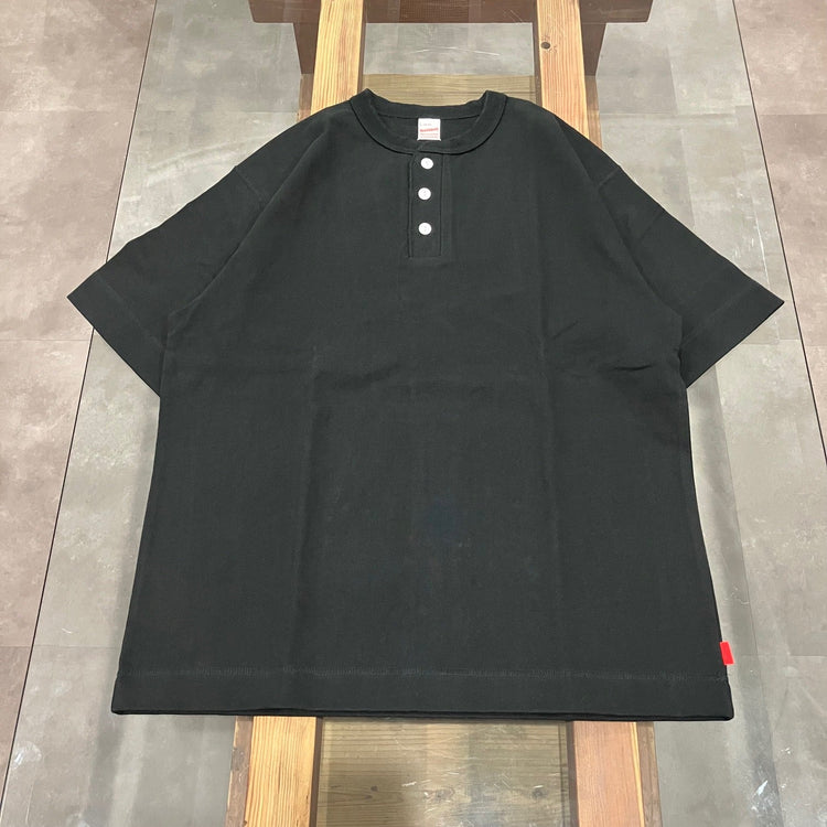 Healthknit / マックスウェイト　ヘンリーネック半袖Tシャツ