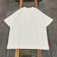 Healthknit / マックスウェイト　ヘンリーネック半袖Tシャツ