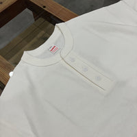 Healthknit / マックスウェイト　ヘンリーネック半袖Tシャツ