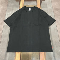 Healthknit / マックスウェイト　クルーネック半袖ポケットTシャツ BLACK