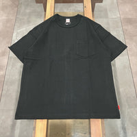 Healthknit / マックスウェイト　クルーネック半袖ポケットTシャツ BLACK