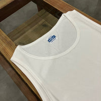 ARMY TWILL /  LIGHT HONEYCOMB TANK TOP WHITE