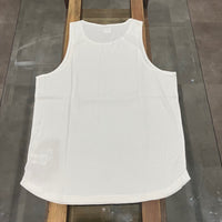ARMY TWILL /  LIGHT HONEYCOMB TANK TOP WHITE