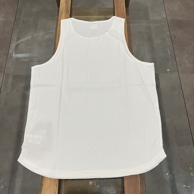 ARMY TWILL /  LIGHT HONEYCOMB TANK TOP WHITE