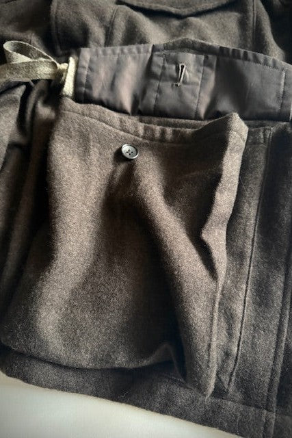 HAVERSACK  ウールカシミヤモッサミリタリージャケット 472608