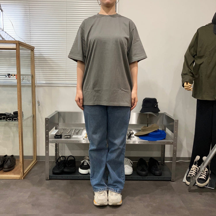 Yonetomi / NEW BASIC GARMENT DYED T-SHIRT