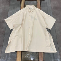 HAVERSACK / Regular Collar High Slit Shirt