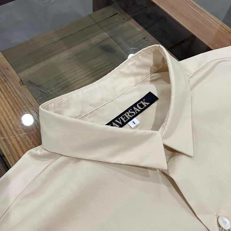 HAVERSACK / Regular Collar High Slit Shirt