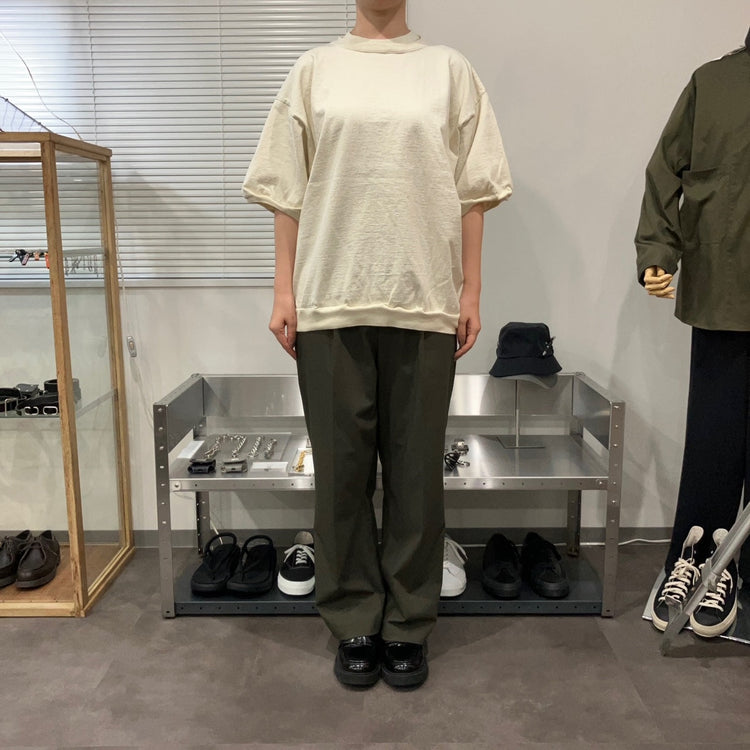 WALLA WALLA SPORT/　9oz LANTERN SLEEVE TEE IVORY