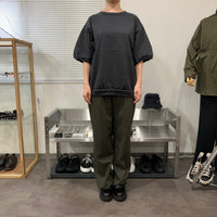 WALLA WALLA SPORT/　9oz LANTERN SLEEVE TEE USED BLACK