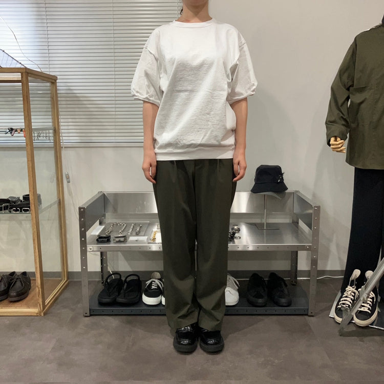 WALLA WALLA SPORT/　9oz LANTERN SLEEVE TEE WHITE